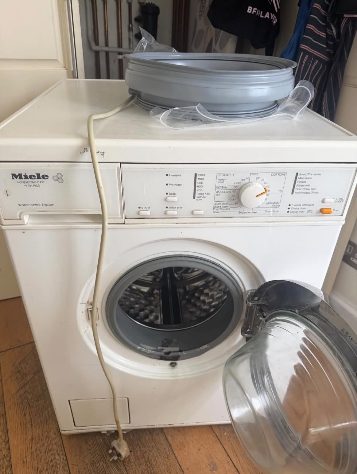 Miele washing machine being repaired in Cape Town home